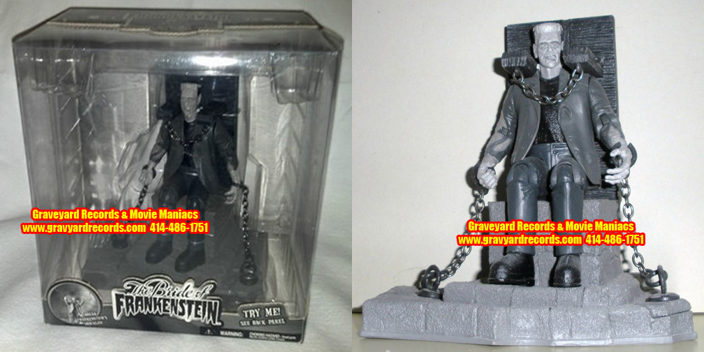 8" The Bride Of Frankenstein (Frank) Jakks Pacific Toys B&W Edit